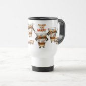 Funny Coffee Lover Reisbeker (Voorkant rechts)