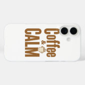 Funny Coffee Lover's Zen Quote Case-Mate iPhone Case (Achterkant (horizontaal))