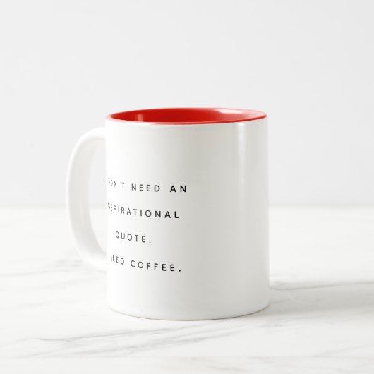Funny Coffee Loves Quote Mug (Devant gauche)