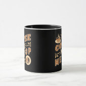 Funny Coffee maakt me poop Mok (Midden)