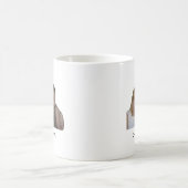 Funny Coffee Meme Mug – Coffee First. Chaos Later (Centre)