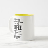 Funny Coffee Mok (Voorkant links)