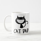 Funny Coffee Mok Gift - Cat Dad - Coffee Lover Mok (Links)