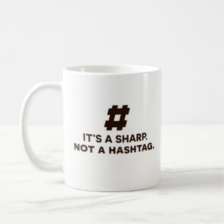 Funny Coffee Mok Gift - Het is een scherp, geen ha