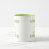 Funny Coffee Mok | Meer als koffie (Midden)