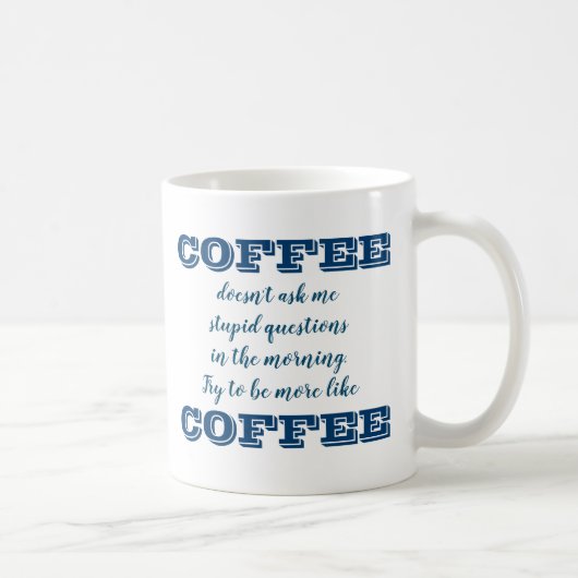 Funny Coffee Mok | Meer als koffie (Rechts)