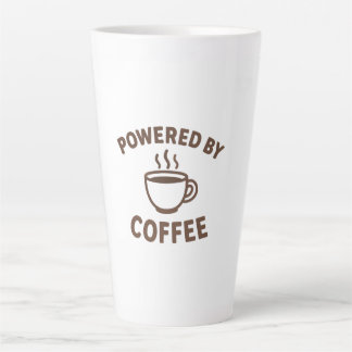 Funny Coffee Mok - "Powered by Coffee" Ontwerp
