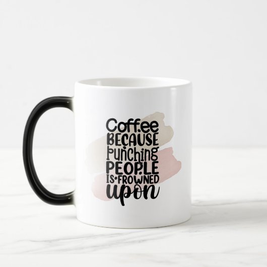 Funny Coffee Mok – Sarcastisch Quote cadeau voor v (Links)