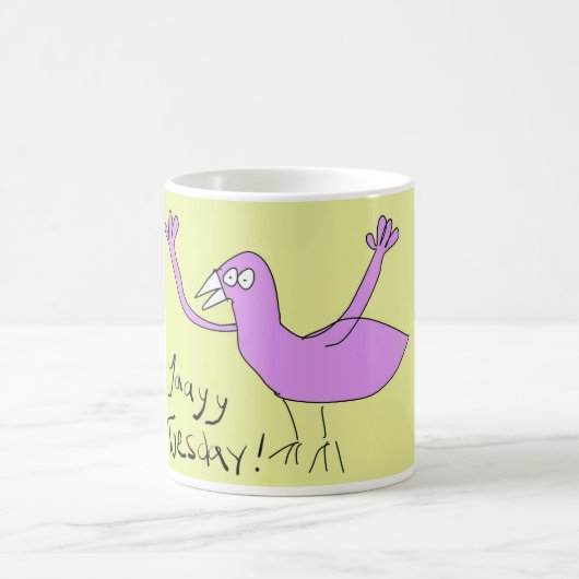 Funny Coffee Mok - Yaayy dinsdag! Coffee Lover (Center)