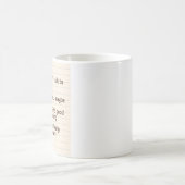 Funny Coffee Mood Checklist Mug – I'm Finally Huma (Centre)