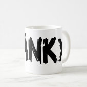Funny coffee mug gift for CRANKY people Koffiemok (Voorkant rechts)