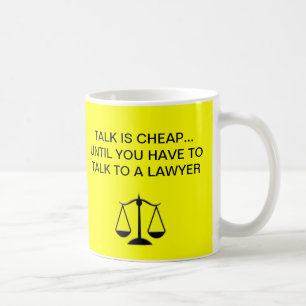 Funny Coffee Mugs Lawyers Koffiemok