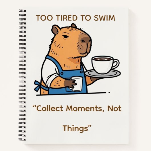 Funny Coffee Notes Book Notitieboek (Voorkant)