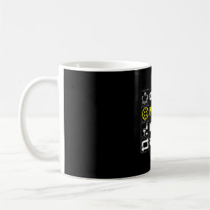 Funny Coffee Pickleball Wine Herhalen Koffiemok
