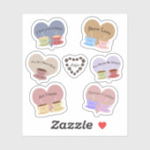 Funny Coffee Puns sticker set (Vel)