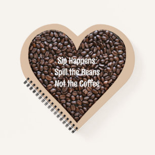 Funny Coffee Quote Notitieboek