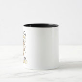 Funny Coffee Quote & Tired Mug Character - Illusio (Centre)