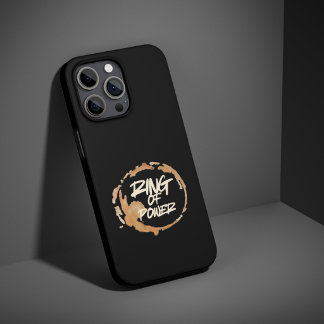 Funny Coffee Stain for Coffee Lovers Quote Ring of iPhone 15 Pro Hoesje