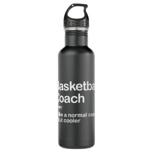 Funny College Basketball Coach Definition Design P Waterfles