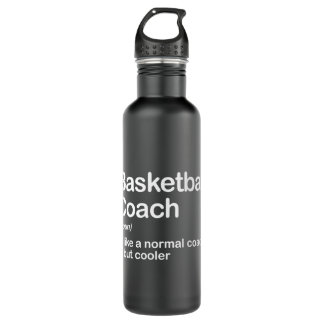 Funny College Basketball Coach Definition Design P Waterfles