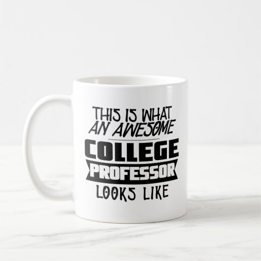 Funny College Professor Coffee Mok Instructeur Gif (Links)