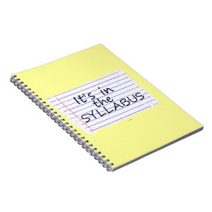 Funny College Professor Notebook Notitieboek