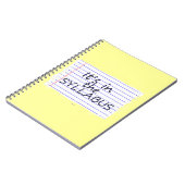 Funny College Professor Notebook Notitieboek (Linkerzijde)