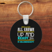 Funny Colonoscopy Joke Medical Humor Checkup  Sleutelhanger (Voorkant)