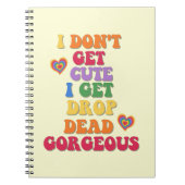 Funny Colorful LGBTQ Pride Mois Carnet (Devant)