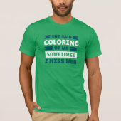 Funny Coloring T-Shirt (Voorkant)