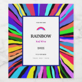 Funny Colors Wijn Etiket (Enkel label)