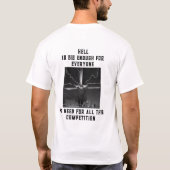 Funny competition t-shirt (Achterkant)