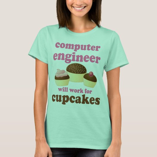 Funny Computer Engineer T-shirt (Voorkant)