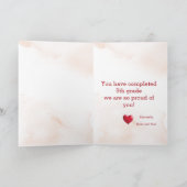 Funny Congrats 5de klas Feestdagen Kaart (Binnen)