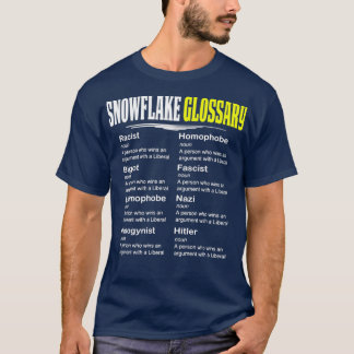 Funny Conservative Design Snowflake T-shirt