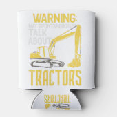 Funny Construction Excavator Blikjeskoeler (Achterkant)