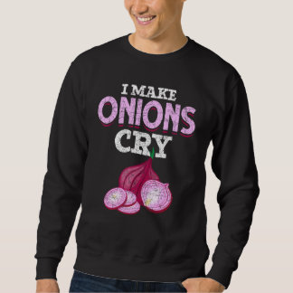 Funny Cook Food Cooking Onion Chef Culinal Joke C Trui