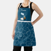 Funny cookie All-Over Print Schort, Medium Schort (Insitu)