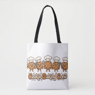 Funny Cookie Baking Crew Boodschappentas | Cute Ch Draagtas