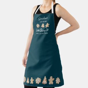 Funny Cookie Baking Crew Grandma Baking Apron Schort