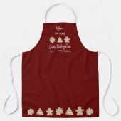 Funny Cookie Baking Crew Mam Baking Apron Schort (Voorkant)