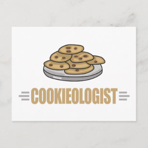 Funny Cookie Lover Briefkaart