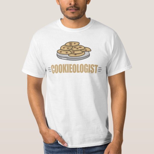 Funny Cookie Lover T-shirt (Voorkant)