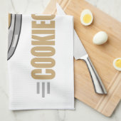 Funny Cookie Lover Theedoek (Quarter Fold)