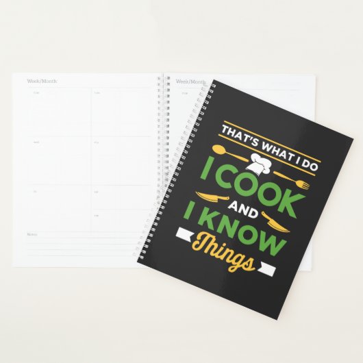 Funny Cooking Planner (Display)