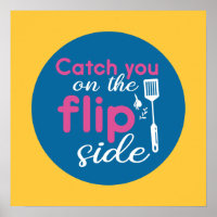 Funny Cooking Pun Typography Art Retro Color