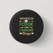Funny Cooking Ronde Button 3,2 Cm (Voorkant)