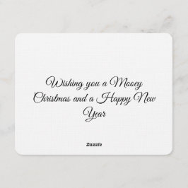 Funny Cool Cow Mooey Christmas Farm Holiday Humor Kaart