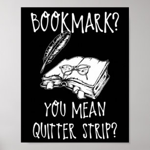 Funny Cool Unieke Bladwijzer Perfect Book Nerd Gif Poster