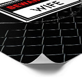 Funny Cool Unieke Poster (Hoek)